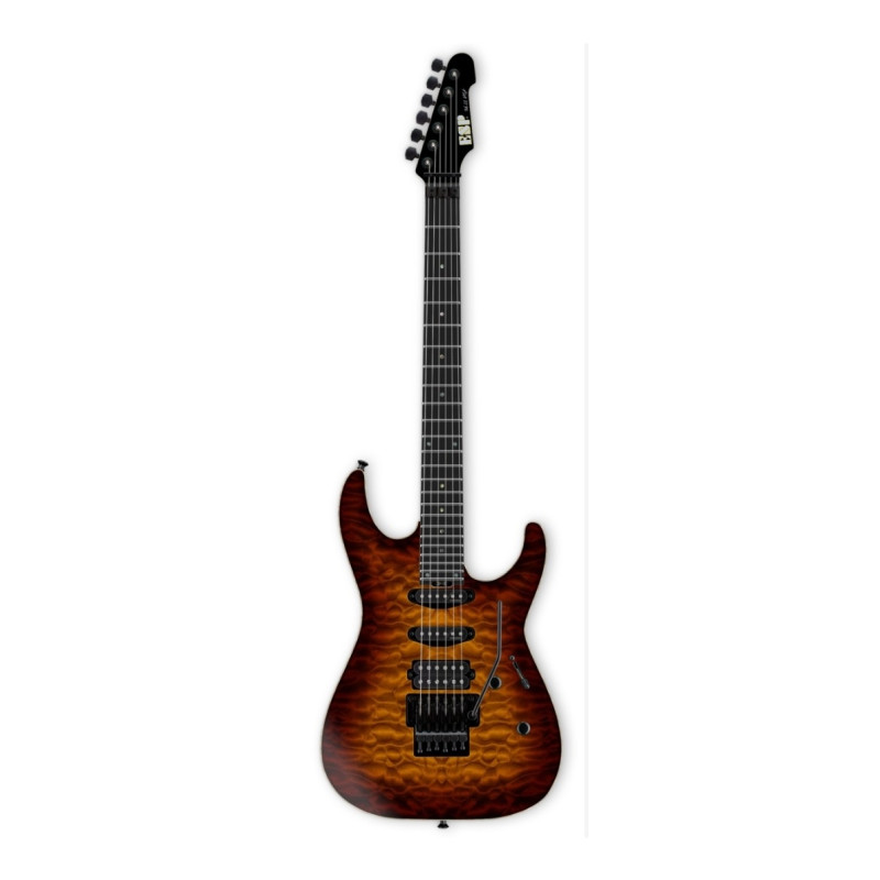 ESP USA M-III FR - Harzer G. Tiger Eye Sunburst