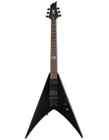 LTD LHEX200BLKS HEX-200 Black Satin NERGAL