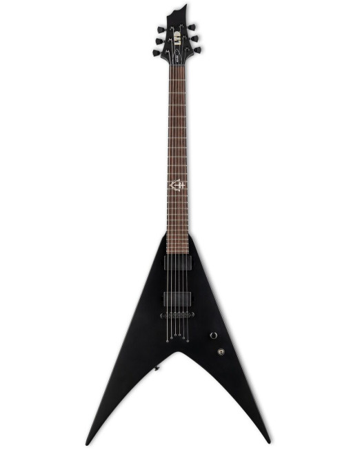 LTD LHEX200BLKS HEX-200 Black Satin NERGAL