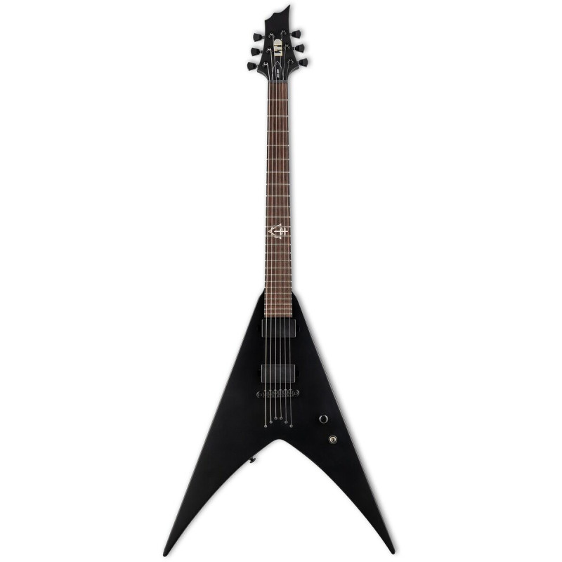 LTD LHEX200BLKS HEX-200 Black Satin NERGAL