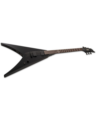 LTD LHEX200BLKS HEX-200 Black Satin NERGAL