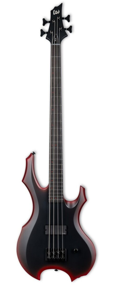 LTD LFL4BLKREDBS FL-4 BLACK Red BURST SATIN