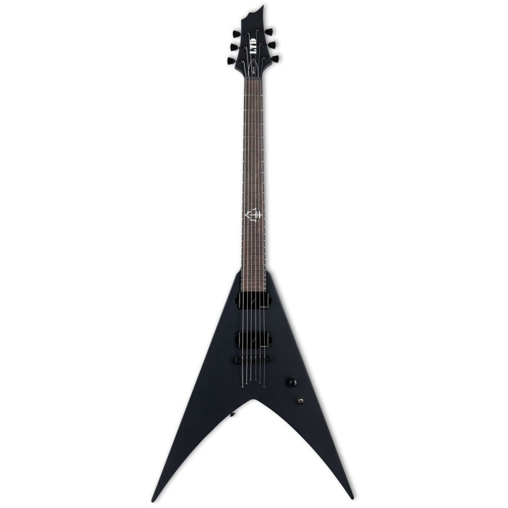 LTD LHEX6BLKS HEX-6 Black Satin NERGAL