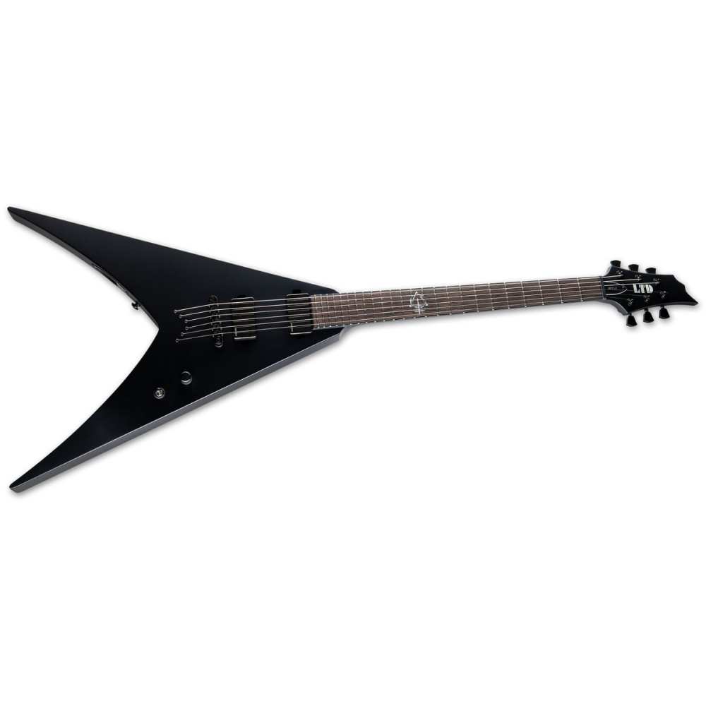 LTD LHEX6BLKS HEX-6 Black Satin NERGAL