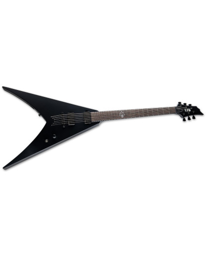 LTD LHEX6BLKS HEX-6 Black Satin NERGAL
