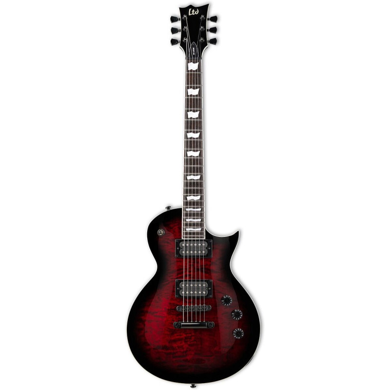 LTD LEC256QMSTBCSB EC-256 SEE THRU BLACK CHERRY SB