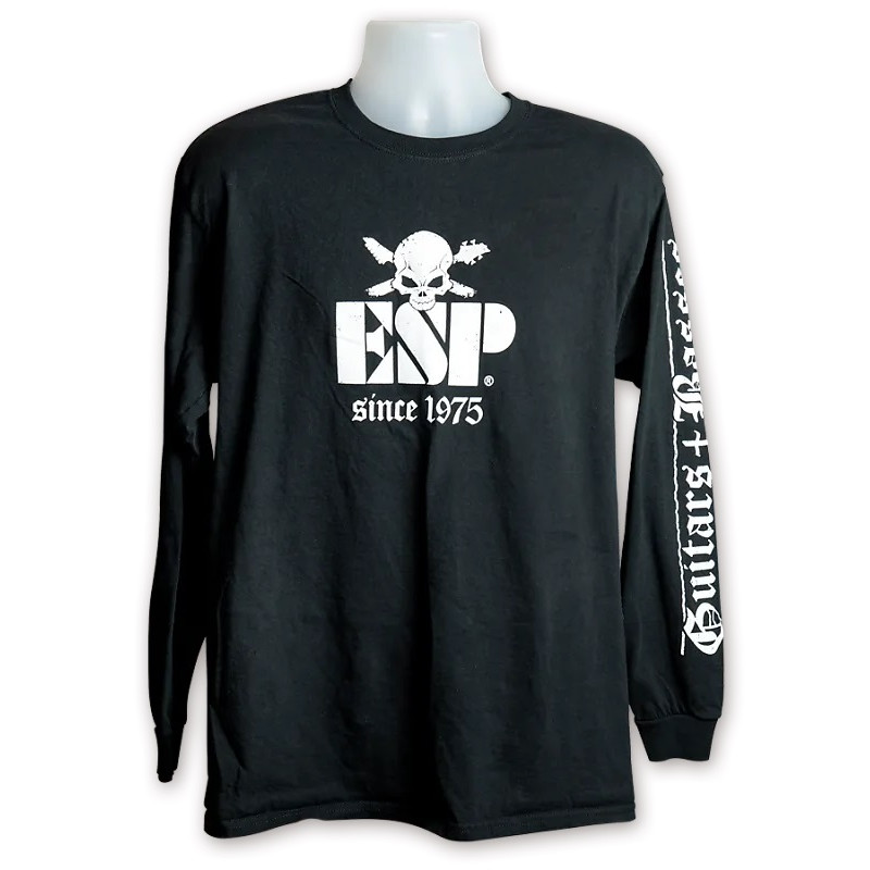 ESP ORIGINAL ESP 1975 LOGO LONGSLEEVE BLK L ESP