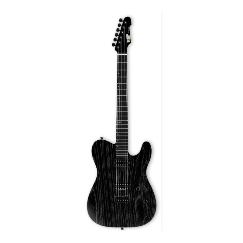 ESP USA TE-II HARDTAIL - Sound S. Black Open Grain Ash