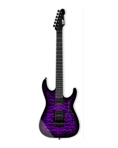 ESP USA M-II FR - Drew M. Dark Purple Sunburst