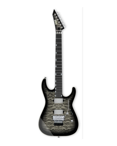 ESP USA M-II DX USA - Konrad H. See Thru Black Sunburst