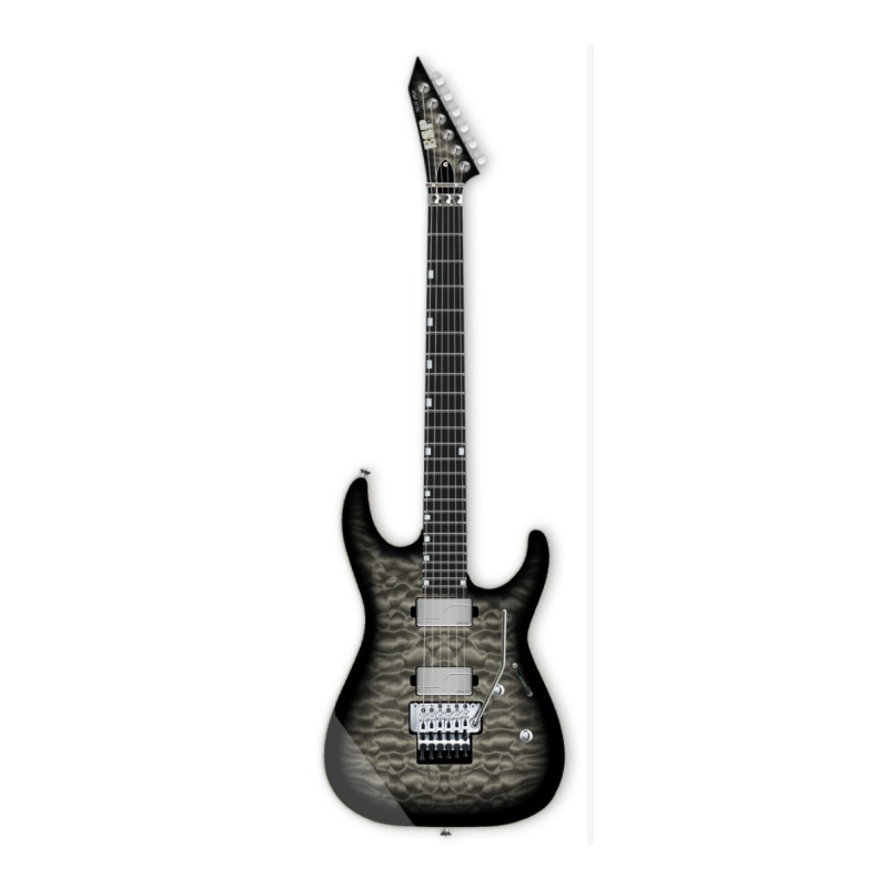 ESP USA M-II DX USA - Konrad H. See Thru Black Sunburst