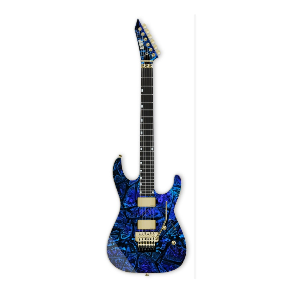 ESP USA M-II DX USA - Konrad H. Ghost Flame