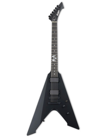 ESP EVULTUREBLKS ORIGINAL VULTURE BLACK SATIN JAMES HETFIELD
