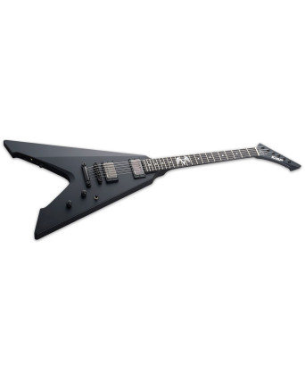 ESP EVULTUREBLKS ORIGINAL VULTURE BLACK SATIN JAMES HETFIELD