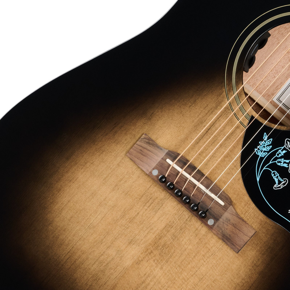 Epiphone Eric Church Hummingbird Dark, Cobra Burst