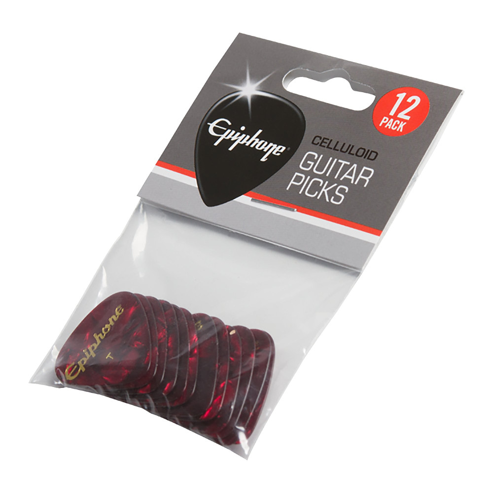 Epiphone Picks, 12-Pack, Guitar Picks