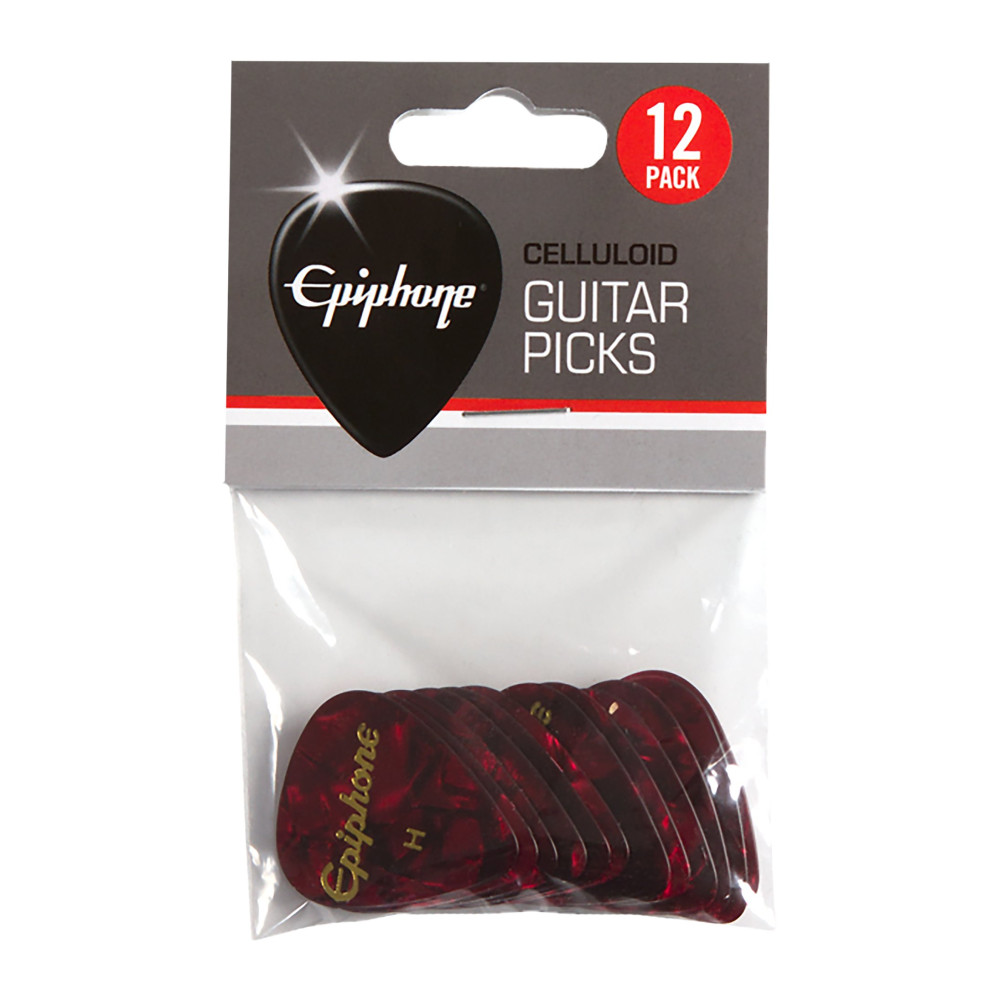 Epiphone Picks, 12-Pack, Guitar Picks