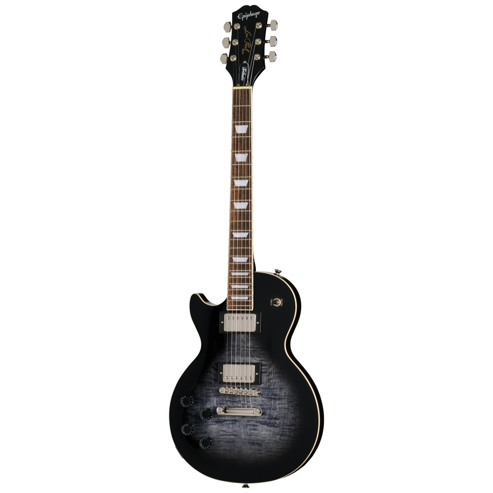 Epiphone Les Paul Tribute Plus, Left-Handed, Ebony Burst