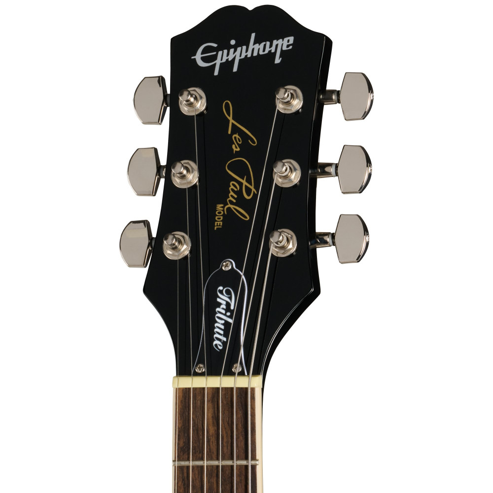 Epiphone Les Paul Tribute Plus, Left-Handed, Ebony Burst