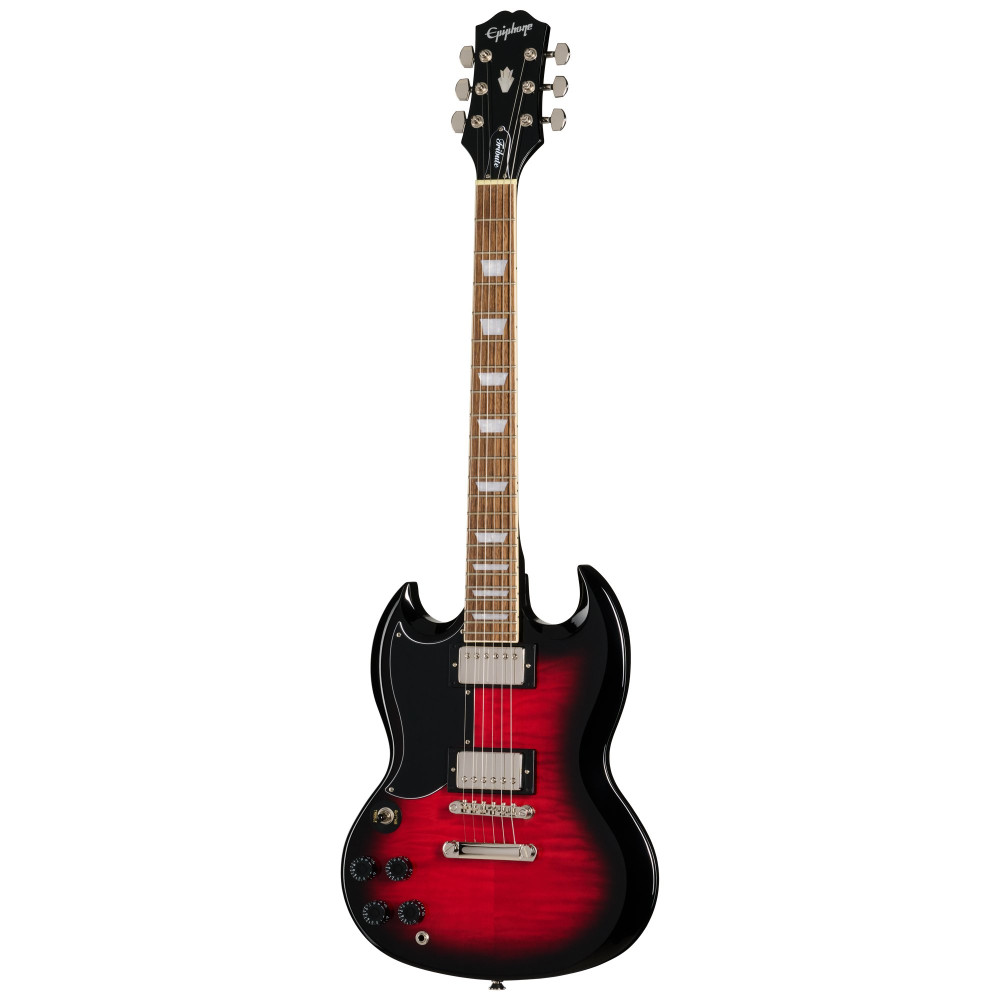 Epiphone SG Tribute Plus, Left-Handed, Cherry Burst
