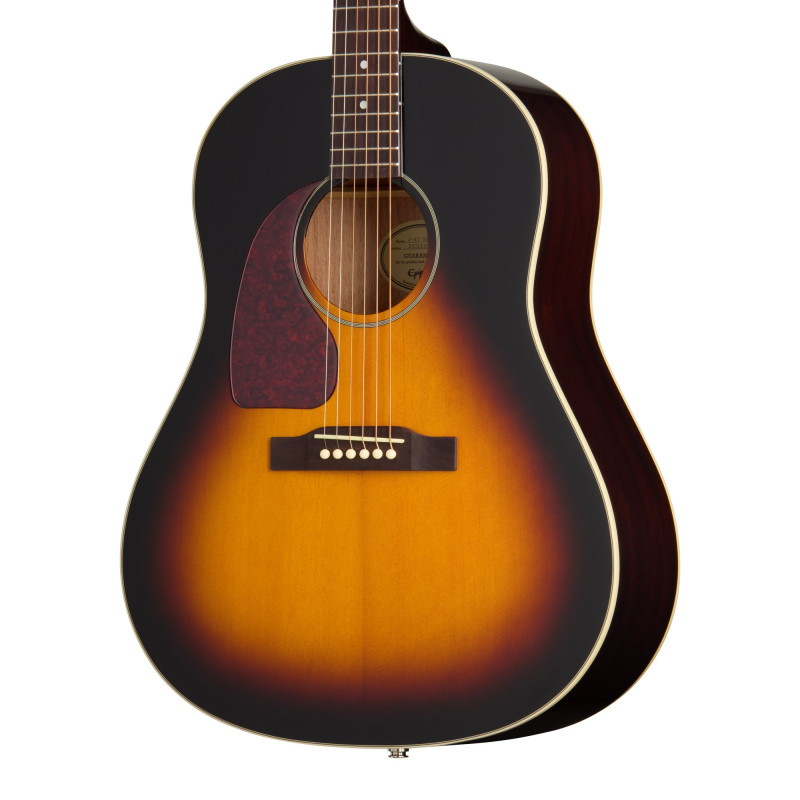 Epiphone J-45 Studio, Left-Handed, Vintage Sunburst