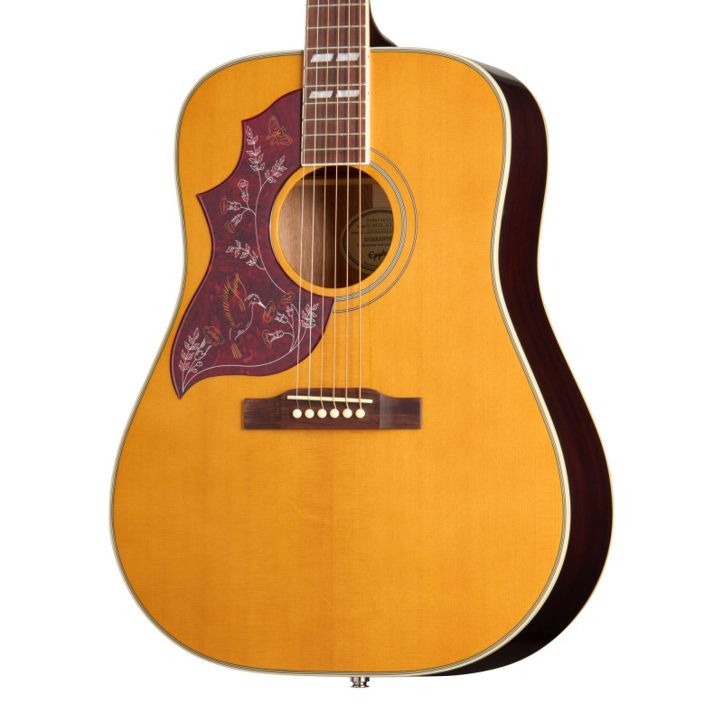 Epiphone Hummingbird Studio, Left-Handed, Antique Natural