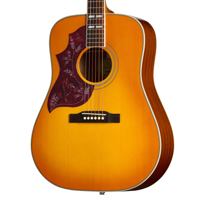 Epiphone Hummingbird Studio, Left-Handed, Heritage Cherry Sunburst
