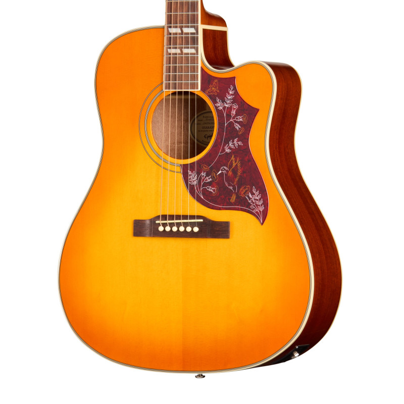 Epiphone Hummingbird Studio EC, Heritage Cherry Sunburst