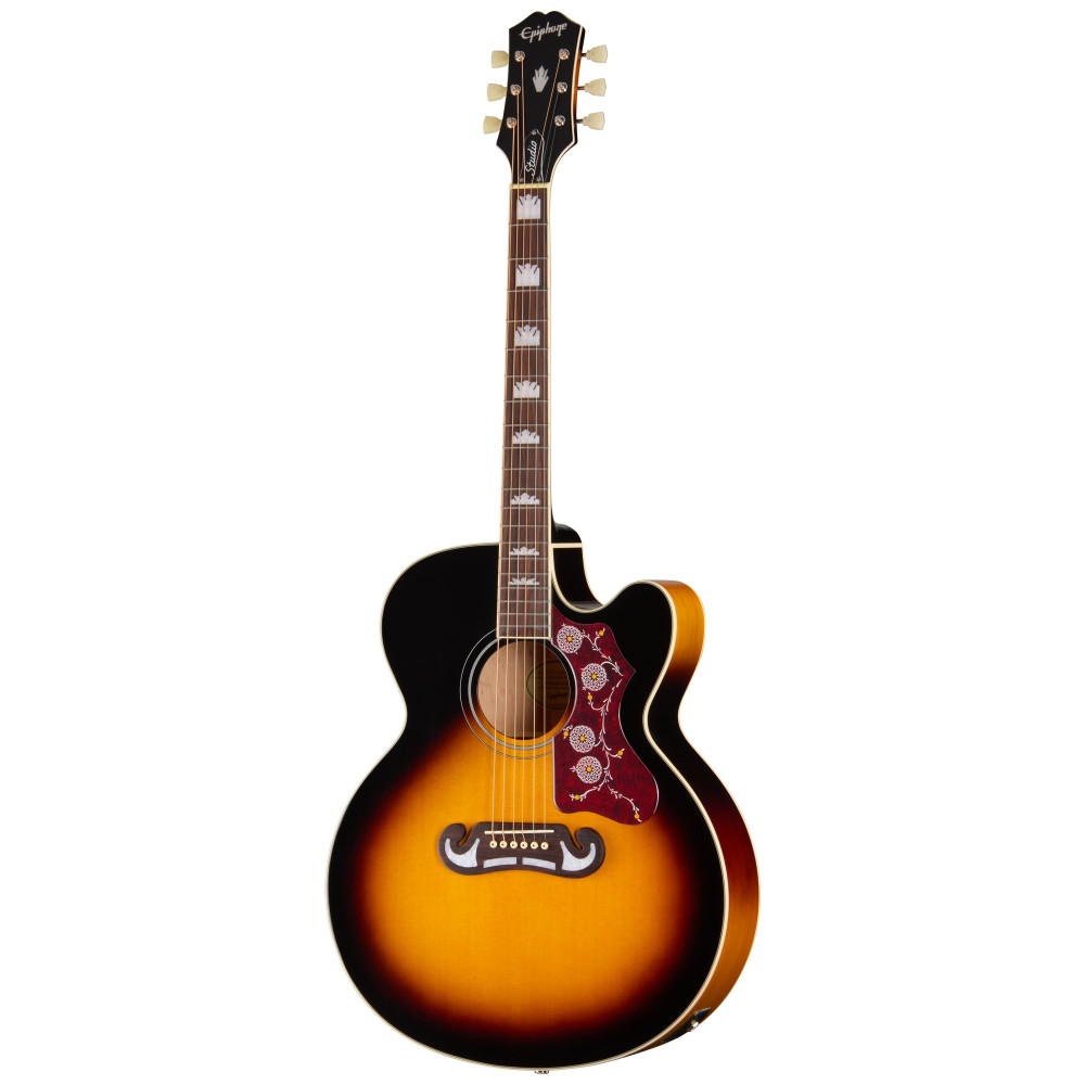 Epiphone J-200 Studio EC, Vintage Sunburst