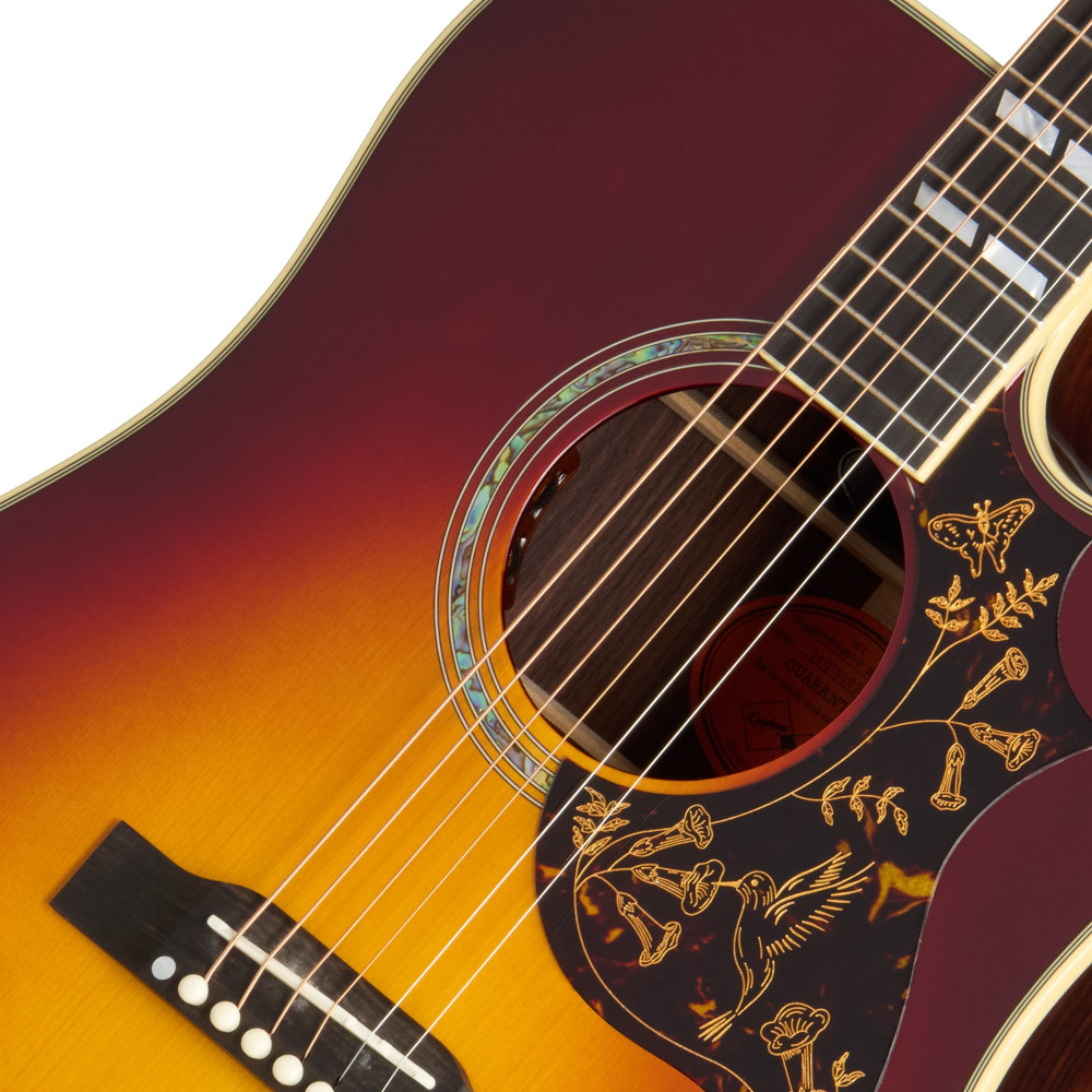 Epiphone IGC Hummingbird Deluxe EC, Autumn Burst