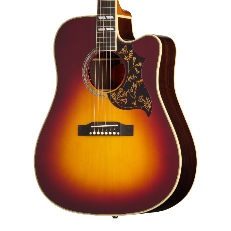 Epiphone IGC Hummingbird Deluxe EC, Autumn Burst