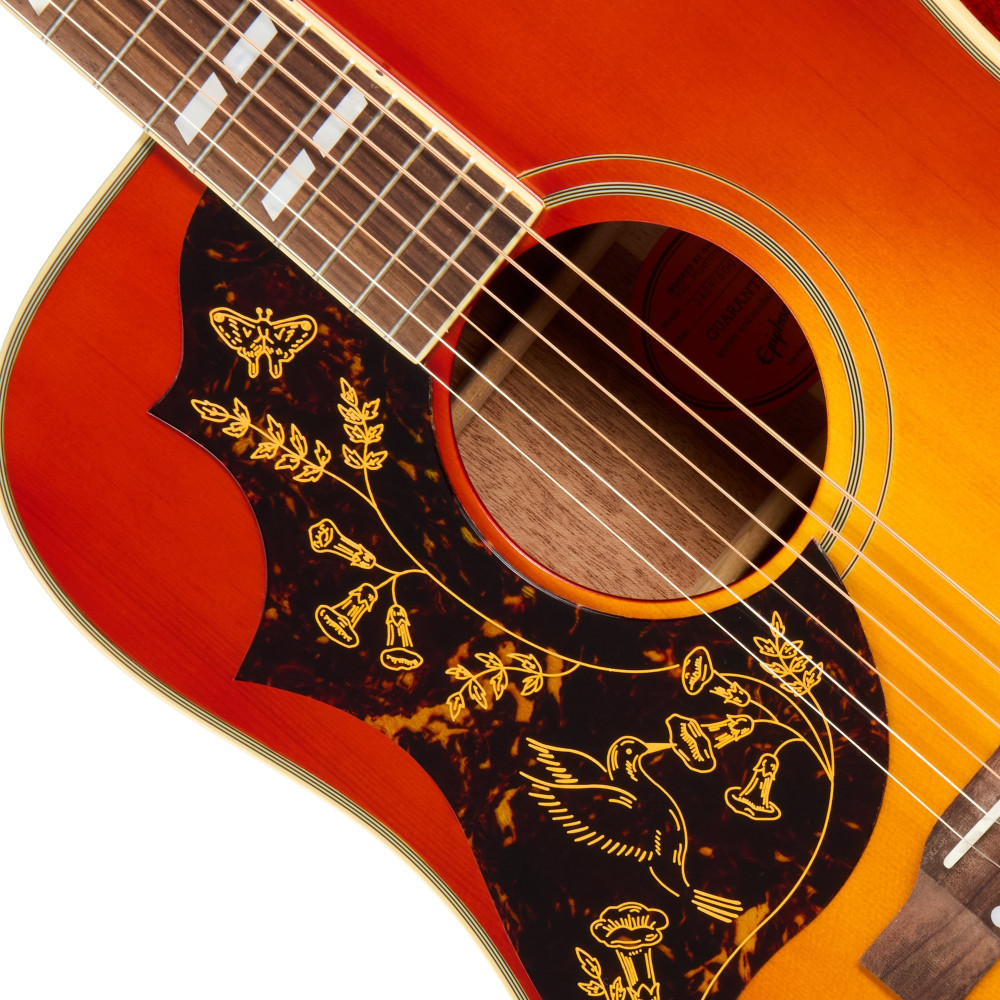 Epiphone IGC 1960 Hummingbird Reissue, Left-Handed, Heritage Cherry Sunburst
