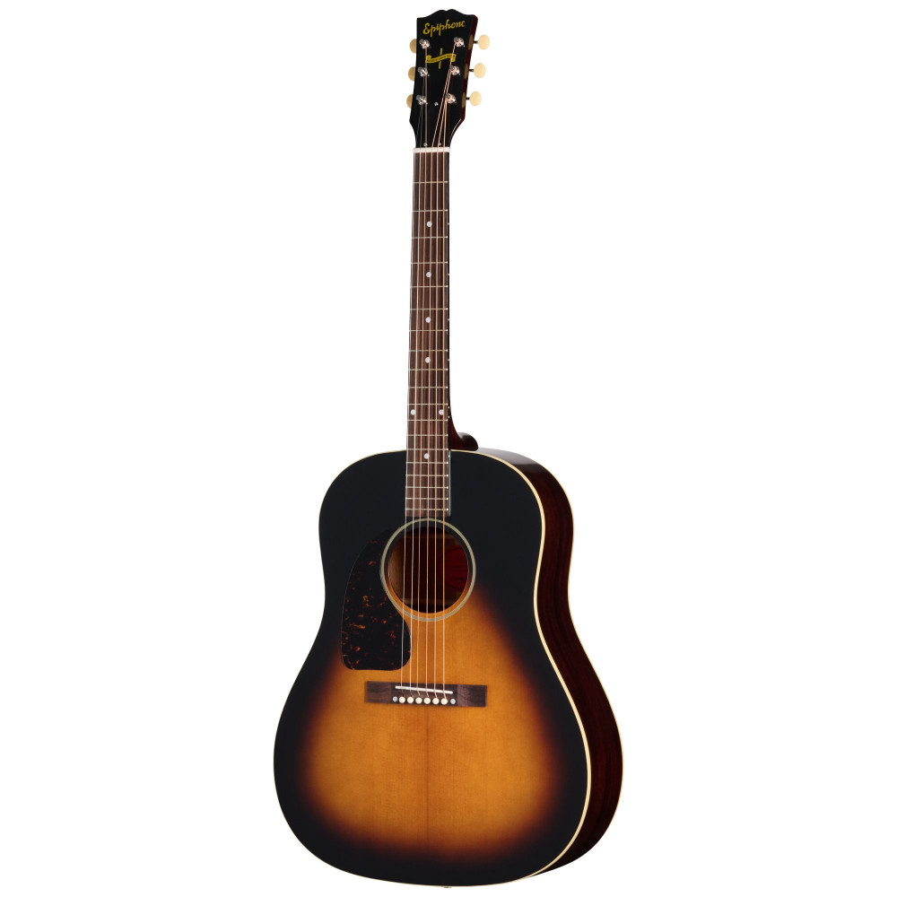 Epiphone IGC 1942 Banner J-45 Reissue, Left-Handed, Vintage Sunburst