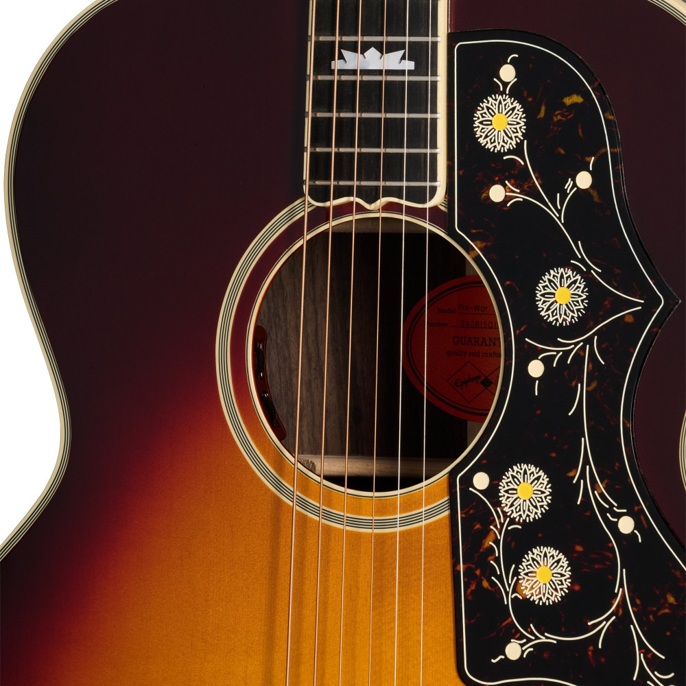 Epiphone IGC Pre-War SJ-200 Rosewood Reissue, Vintage Sunburst