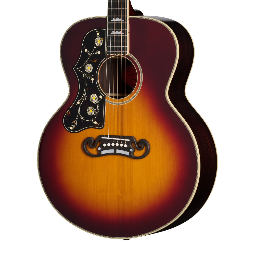 Epiphone IGC Pre-War SJ-200 Rosewood Reissue, Left-Handed, Vintage Sunburst