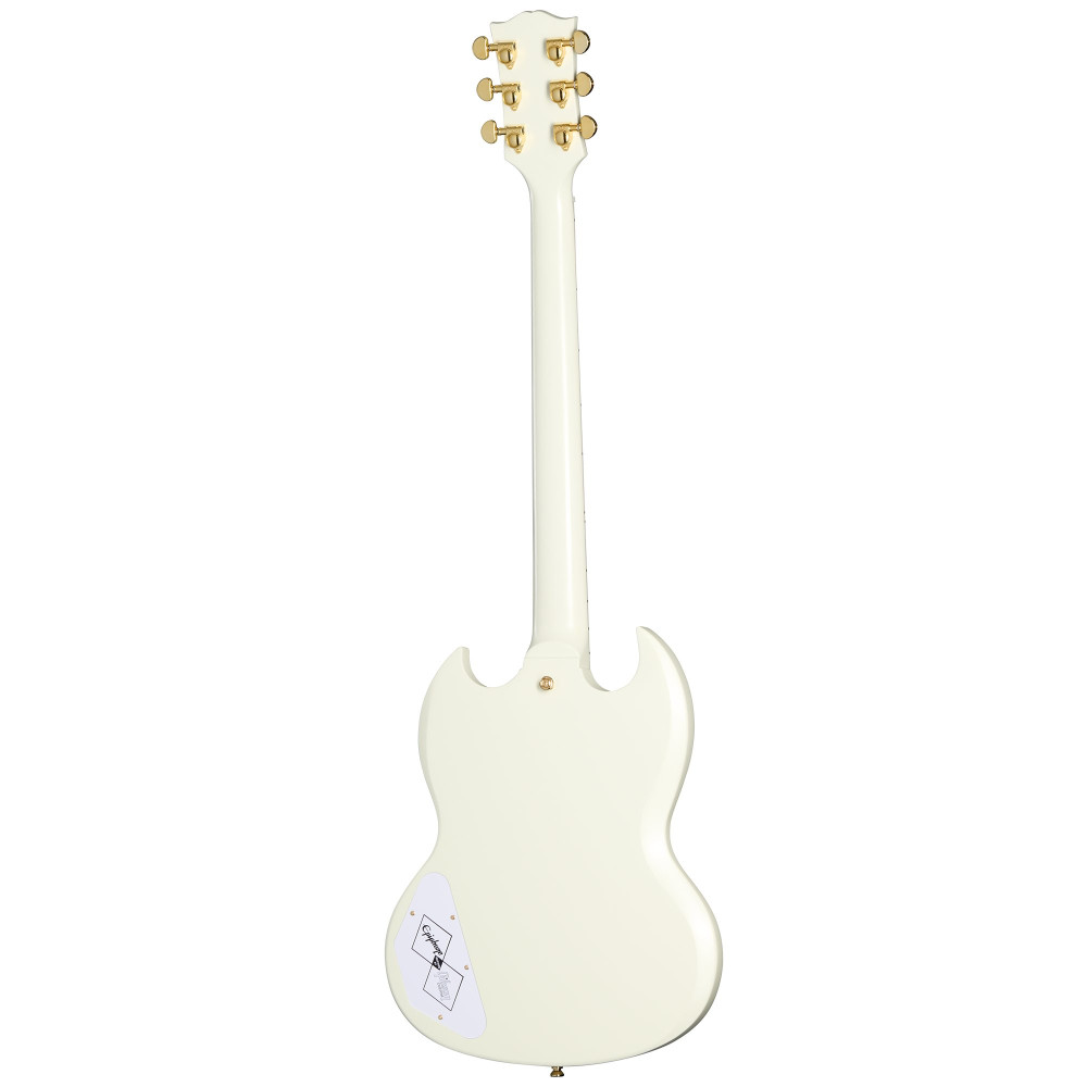 Epiphone IGC 1963 Les Paul SG Custom With Maestro Vibrola, Classic White