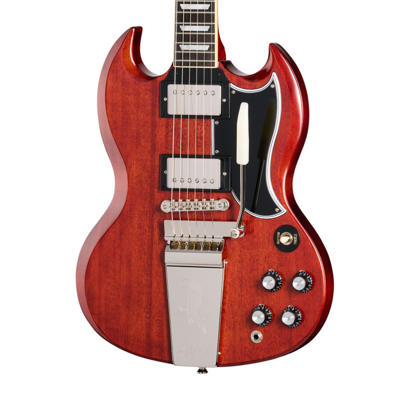 Epiphone IGC 1964 SG Standard Reissue with Maestro Vibrola, Cherry Red