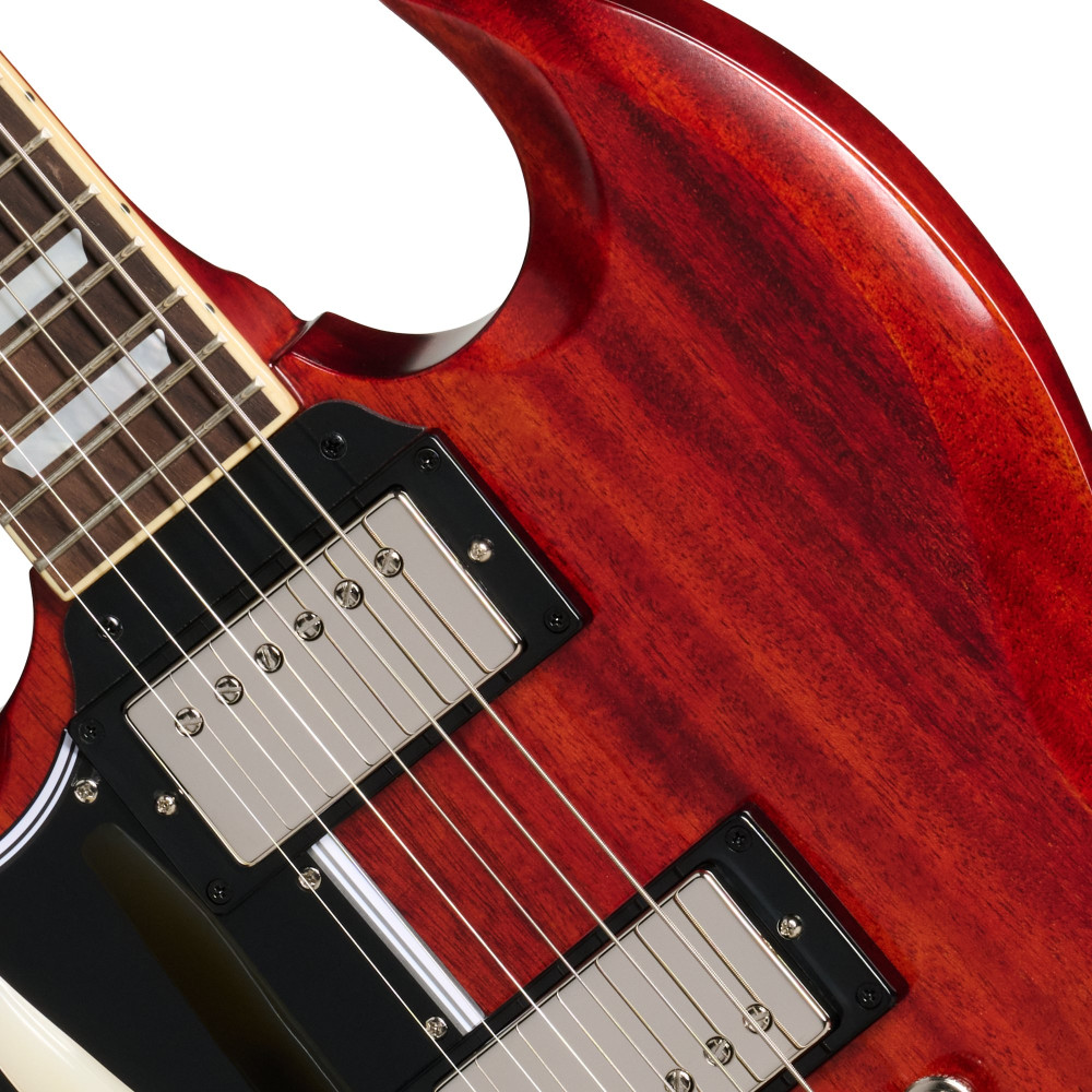 Epiphone IGC 1964 SG Standard Reissue With Maestro Vibrola, Left-Handed, Cherry Red