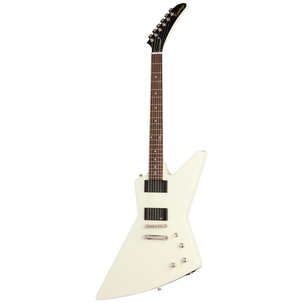Epiphone Explorer 80s EMG, Classic White