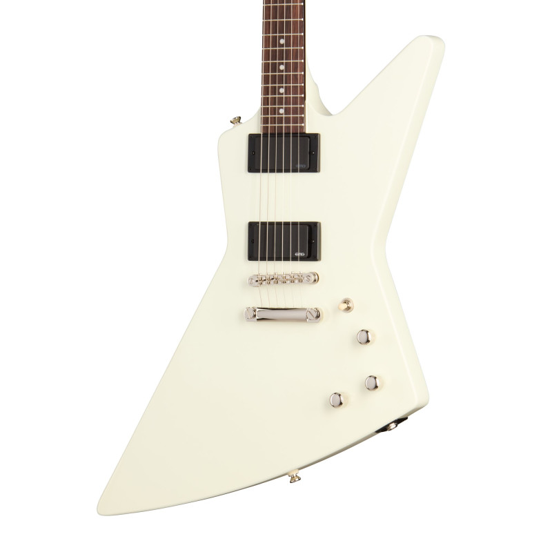 Epiphone Explorer 80s EMG, Classic White
