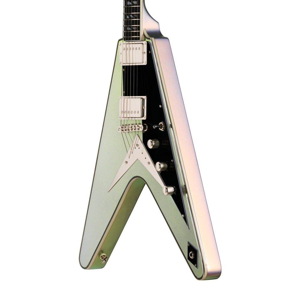 Epiphone Futura Flying V Custom, Quicksilver Shift