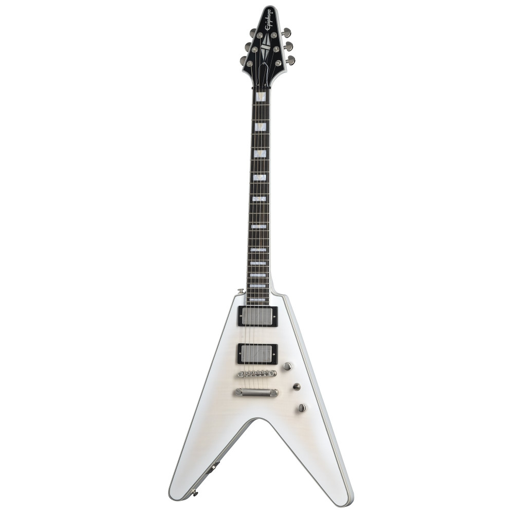 Epiphone Flying V Prophecy, Aged White Tiger Burst, Exclusive