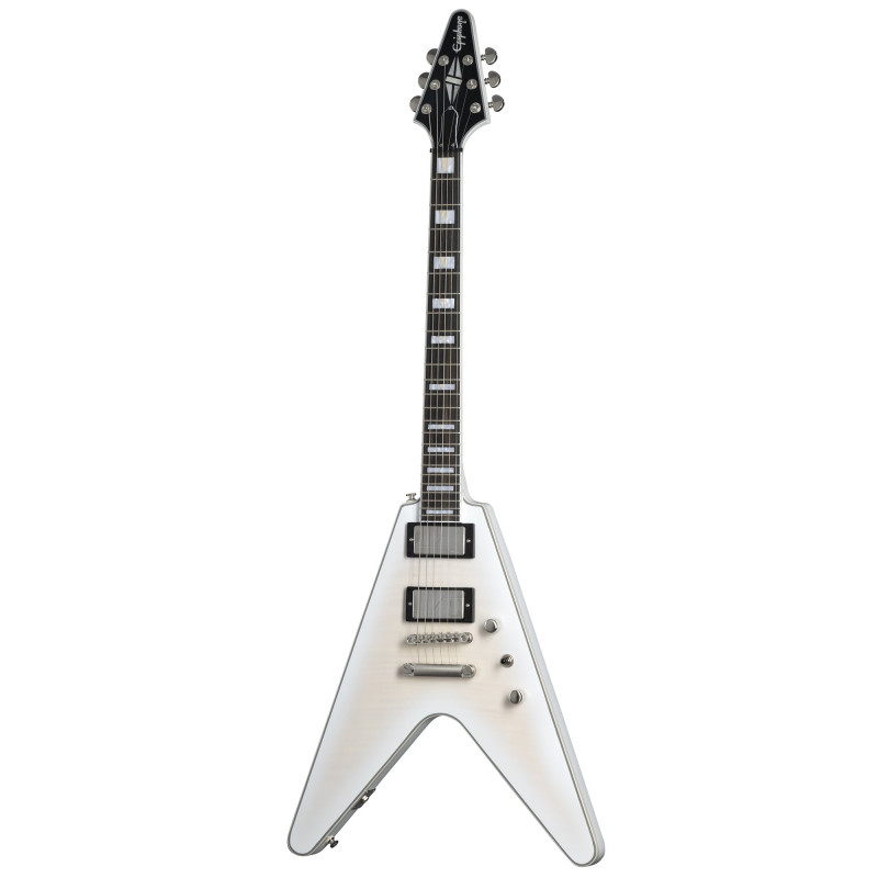 Epiphone Flying V Prophecy, Aged White Tiger Burst, Exclusive