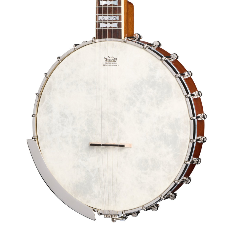 Epiphone Mastertone Bowtie Open Back Banjo, Natural