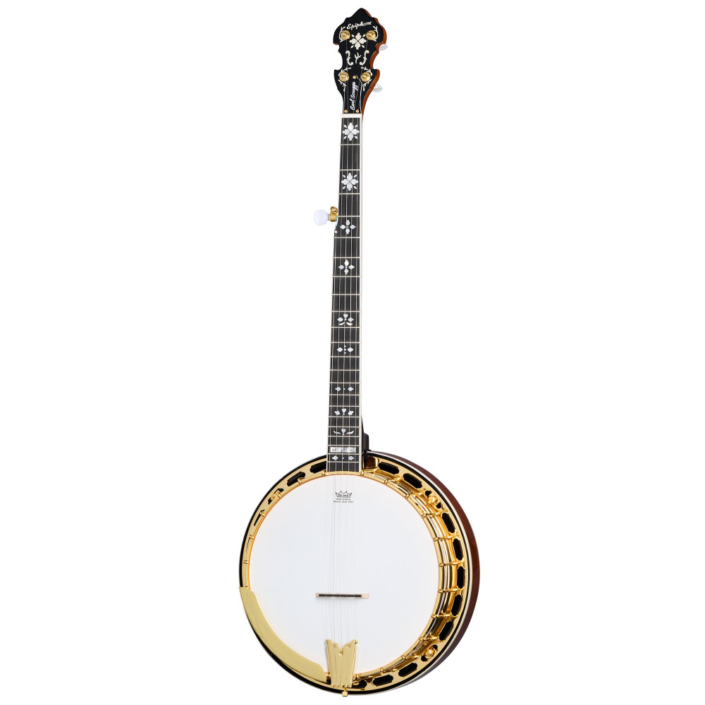 Epiphone Earl Scruggs Golden Deluxe Banjo, Vintage Sunburst, Natural