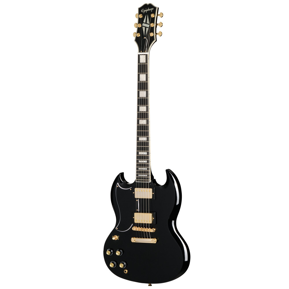 Epiphone SG Custom, Left-Handed, Ebony