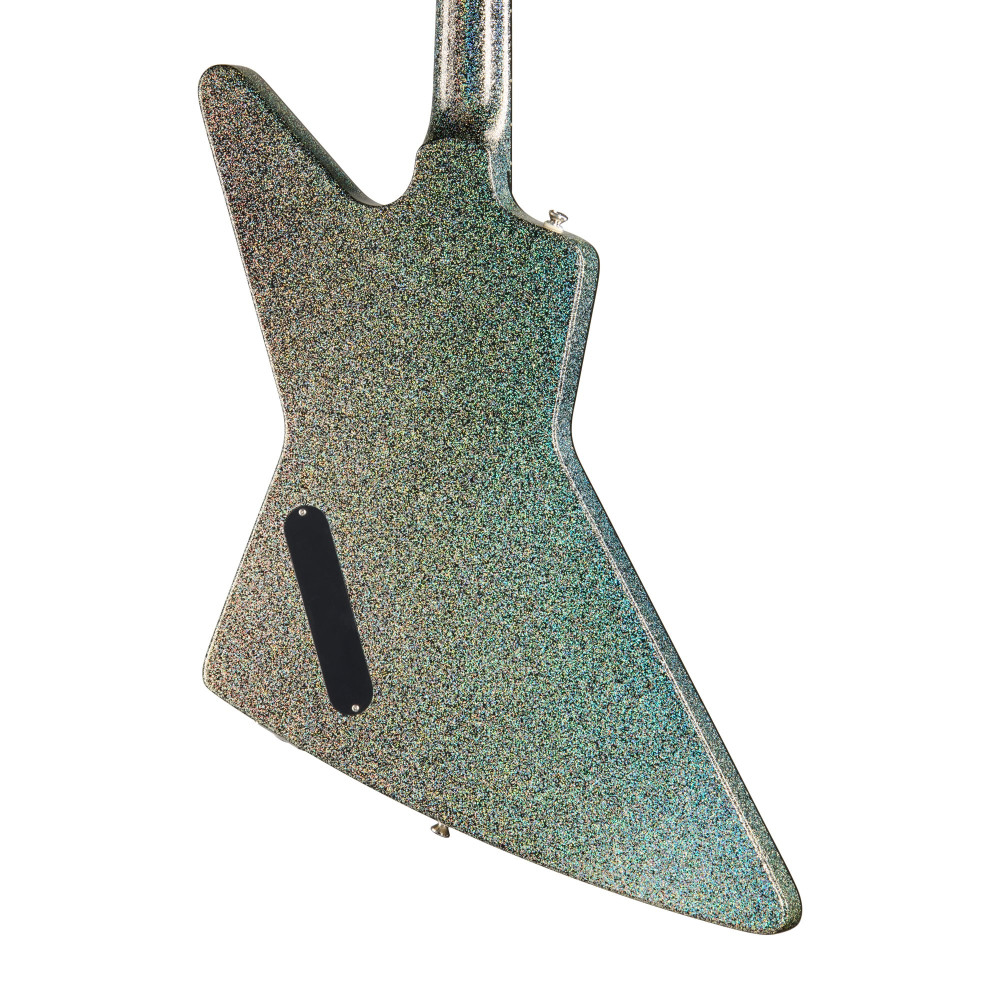 Epiphone Lzzy Hale Explorer Custom, Black Diamond Holographic Sparkle