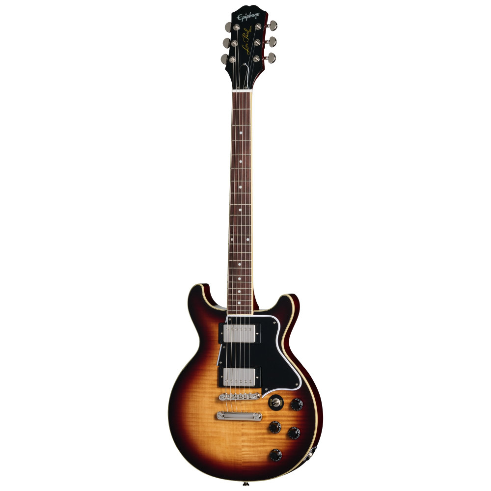 Epiphone Les Paul Special Double Cut Figured, Bourbon Burst