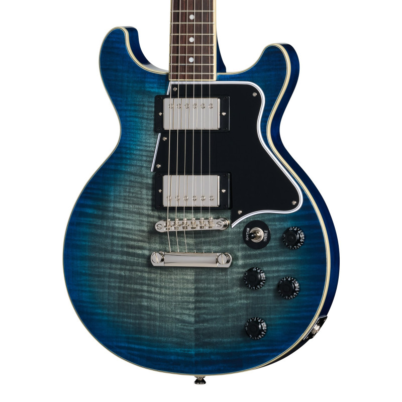 Epiphone Les Paul Special Double Cut Figured, Ocean Water