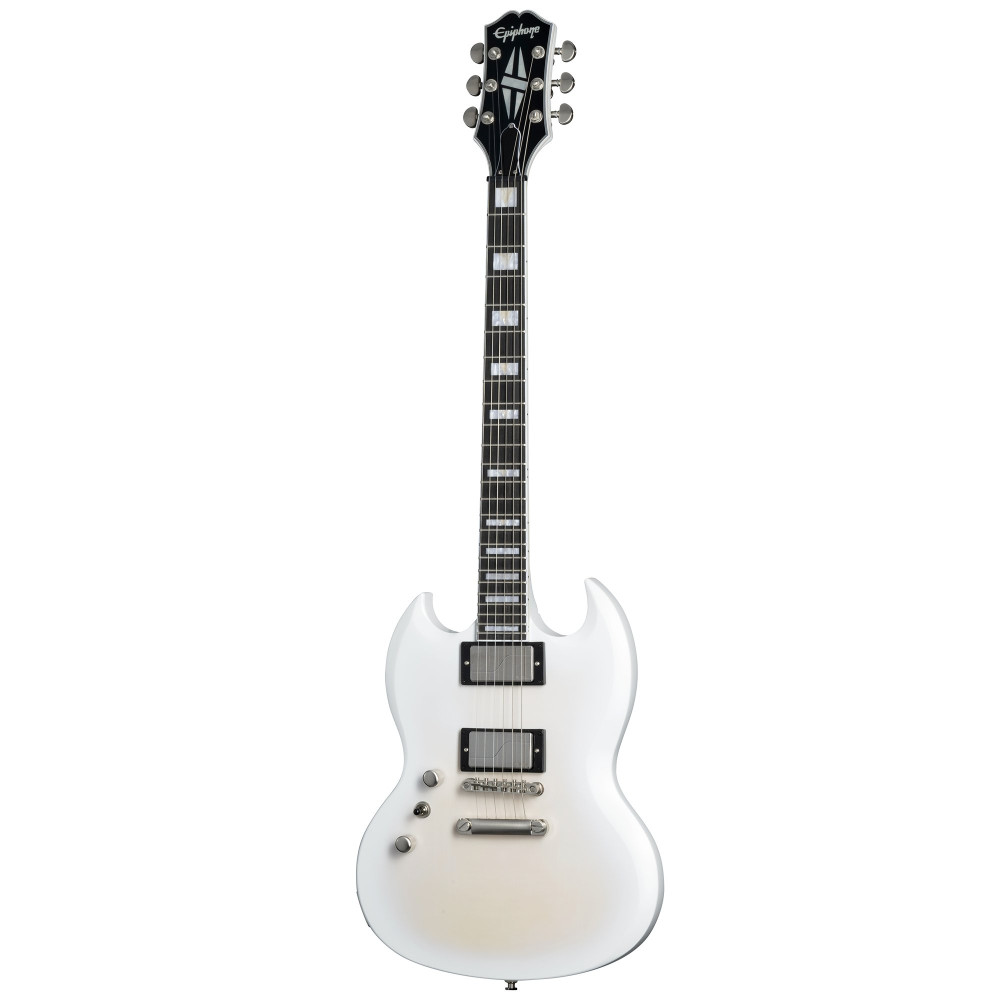 Epiphone SG Prophecy, Left-Handed, Aged White Tiger Burst, Exclusive